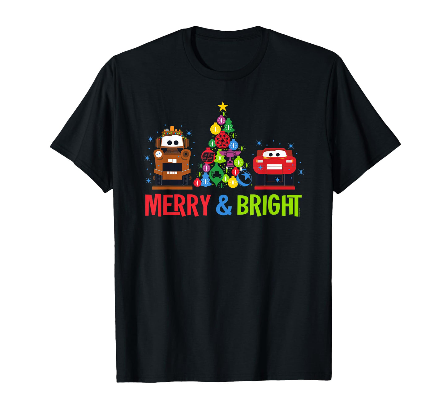 Disney and Pixar's Cars Christmas Holiday Nutcrackers T-Shirt
