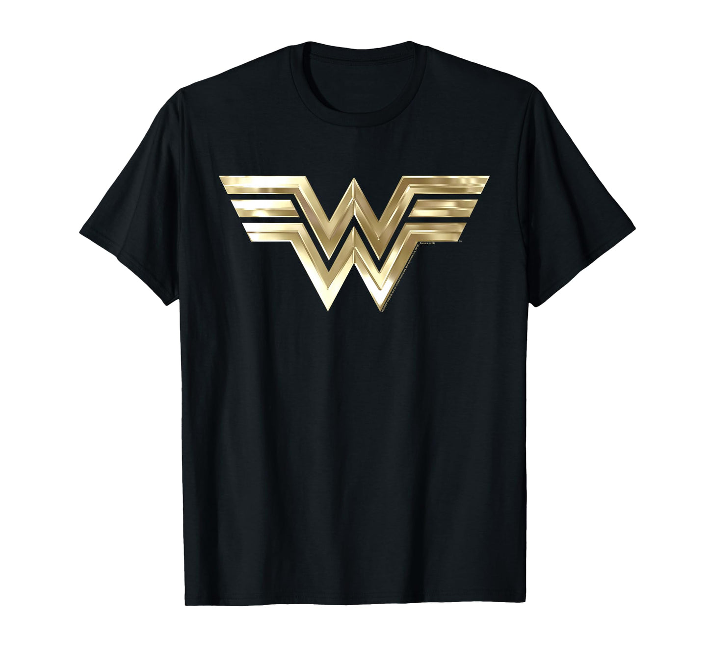 Kids DC Comics Wonder Woman 1984 Gold Logo T-Shirt