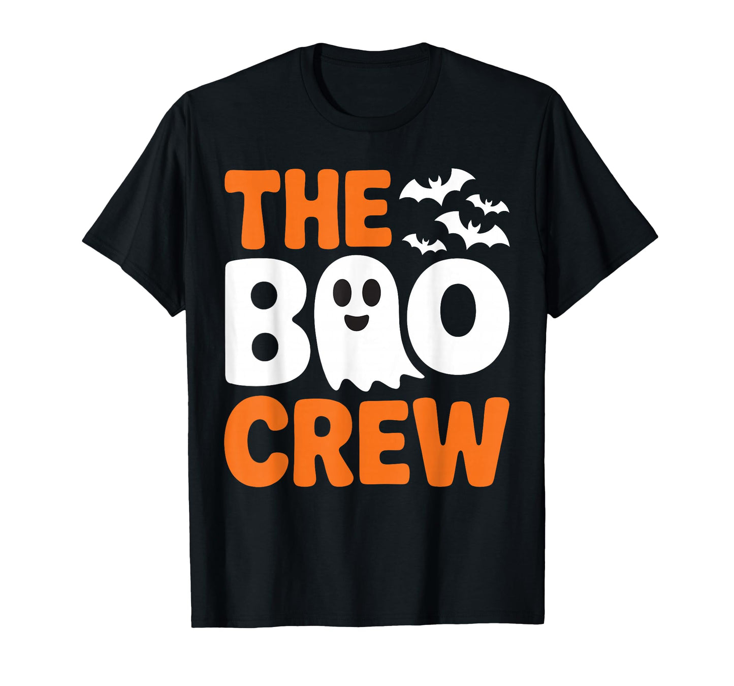 The Boo Crew Comedy Ghost Spooky Season Outfit T-Shirt