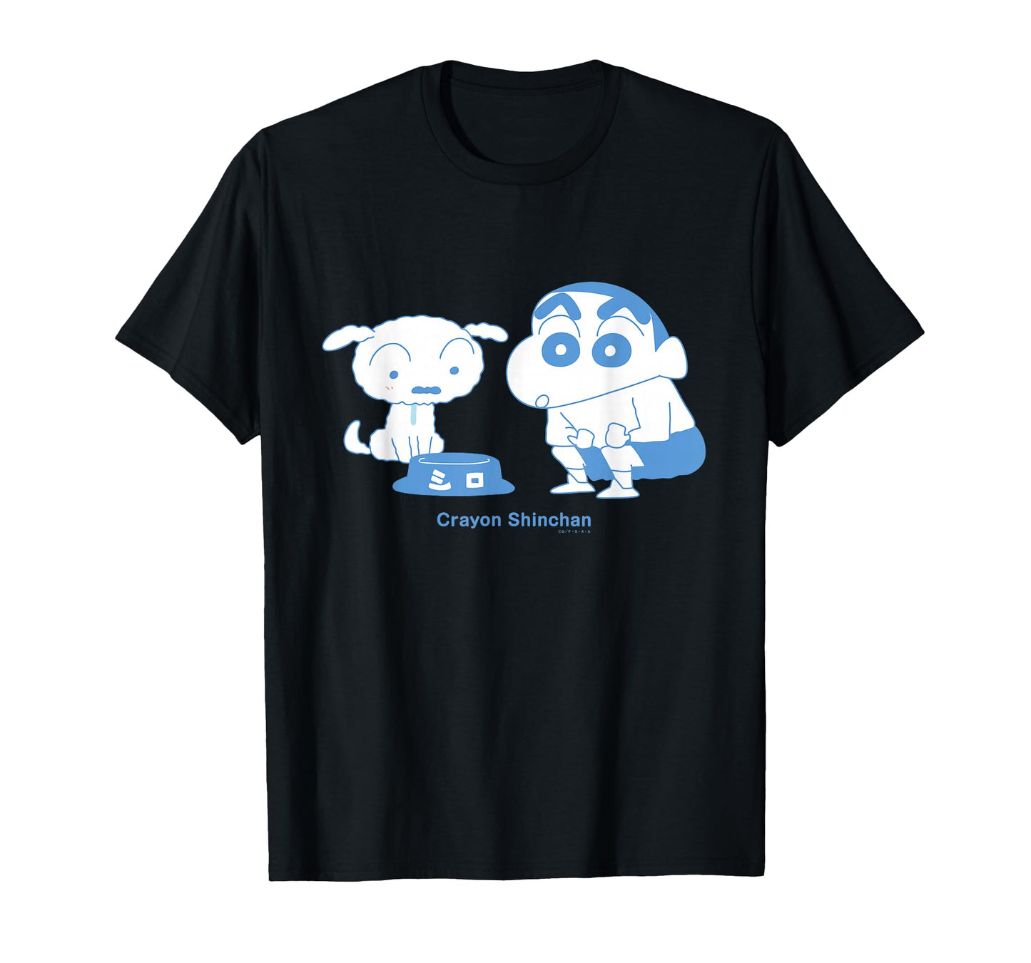 Crayon Shin-chan Shin-chan with Shiro T-Shirt