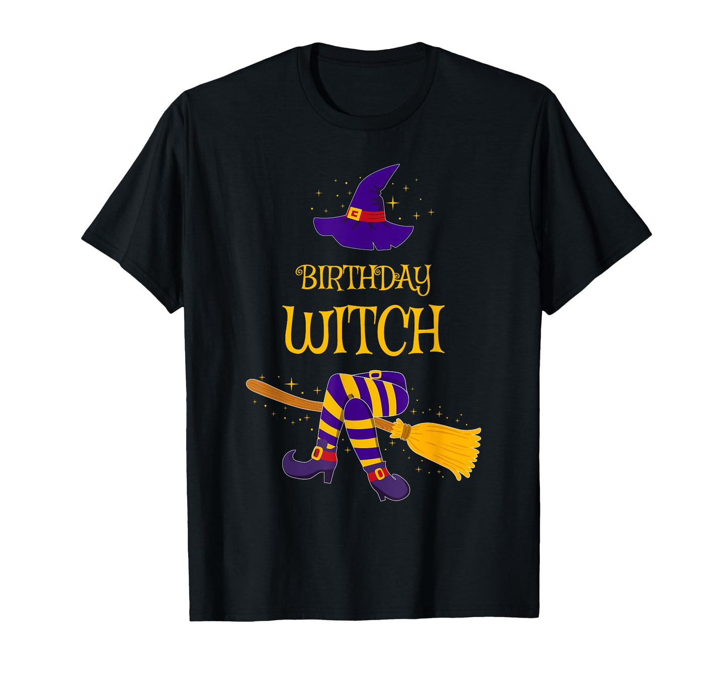 I’m The Birthday Witch Family Matching Costume Halloween T-Shirt