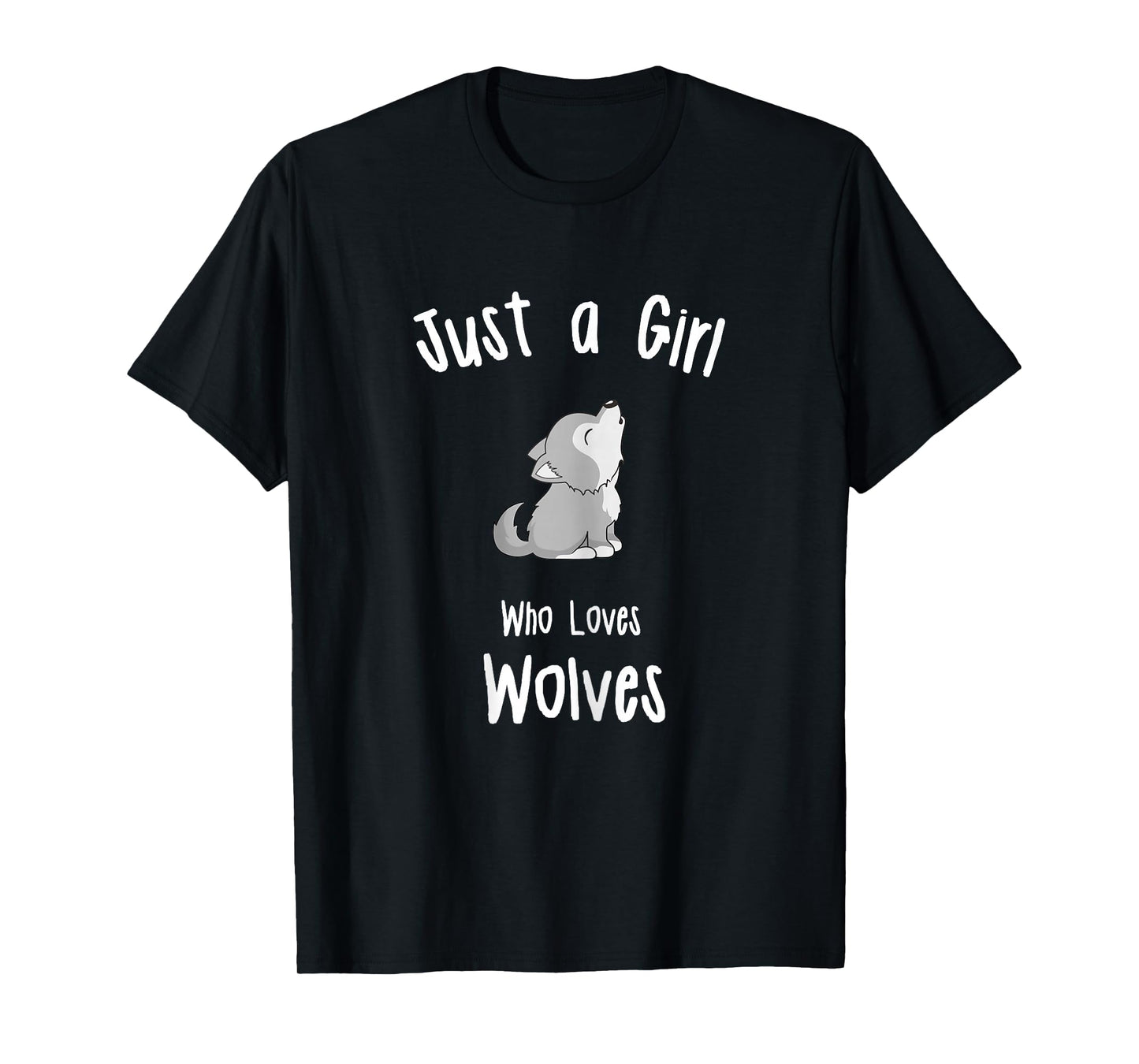 Wolf Shirt for Girls | Girls Wolf T-Shirt