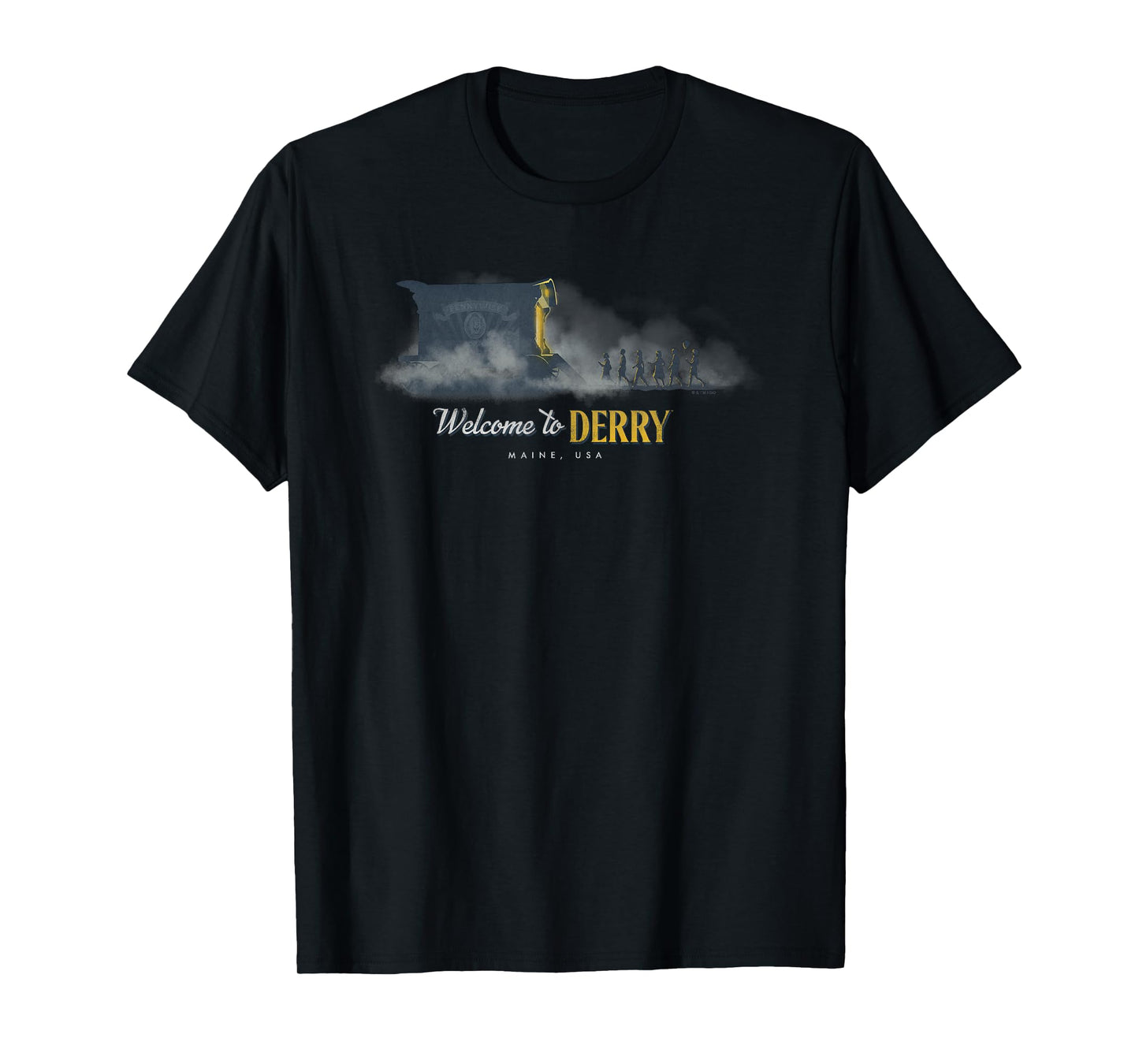 Welcome to Derry Maine USA Pennywise's Caravan T-Shirt
