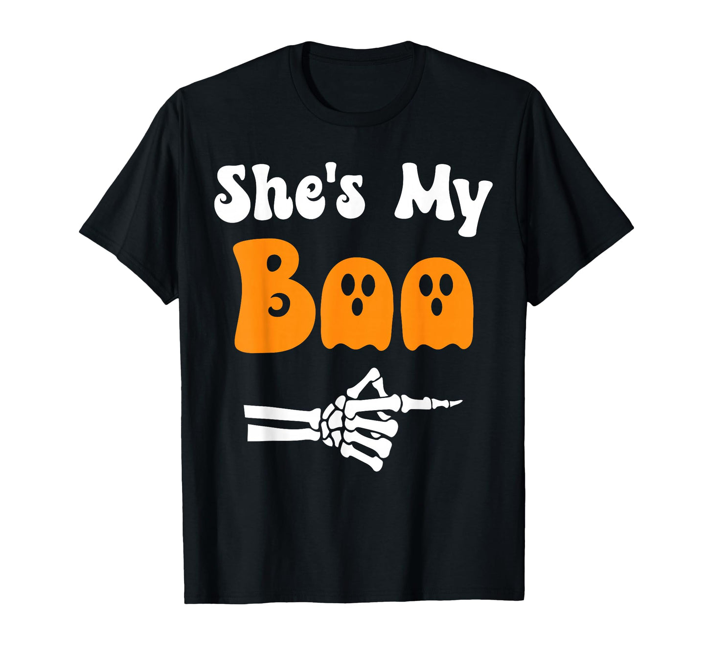 She's My Boo Funny Matching Halloween Couples She's My Boo T-Shirt