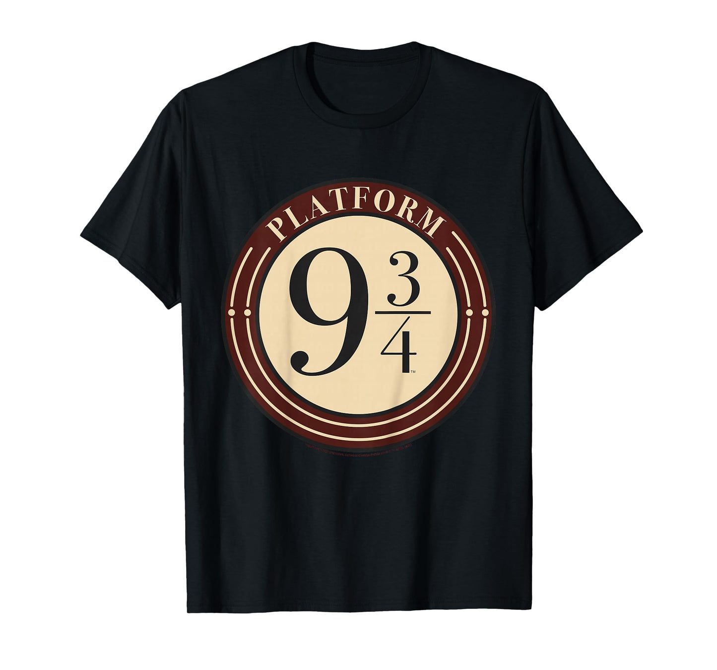 Kids Harry Potter Platform 9 &3/4 Simple Logo T-Shirt