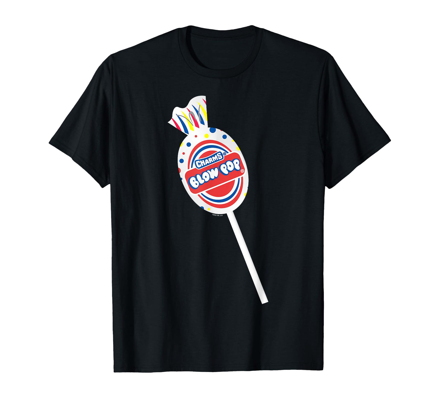 Charms Blow Pop Photo Real Lollipop Logo T-Shirt