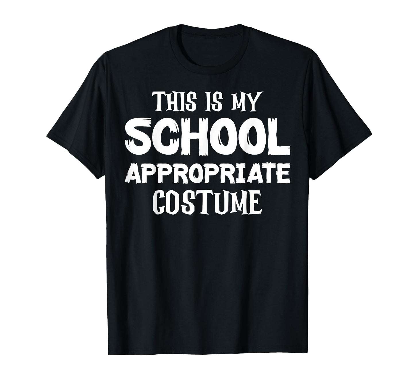 This Is My School Appropriate Costume Ghost Halloween T-Shirt
