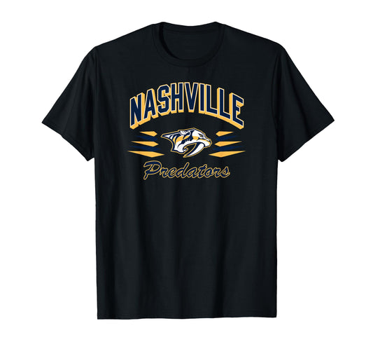 Nashville Predators Retro Diamond NHL Officially Licensed T-Shirt