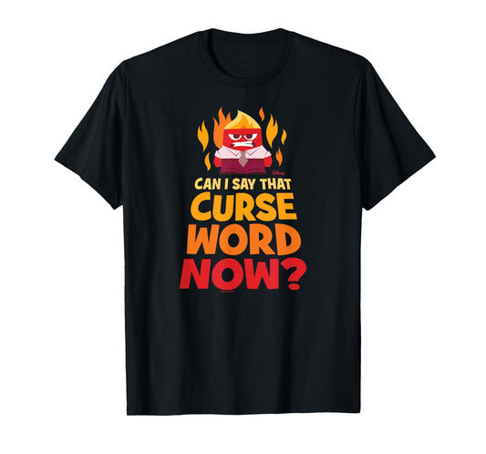 Inside Out - Anger Can I Say That Curse Word Now? T-Shirt