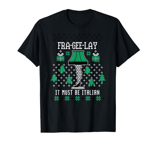 A Christmas Story - Fra Gee Lay Ugly Sweater Pattern T-Shirt