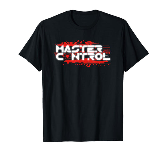 Disney Tron: Ares Master Control Fading Glitch Logo T-Shirt