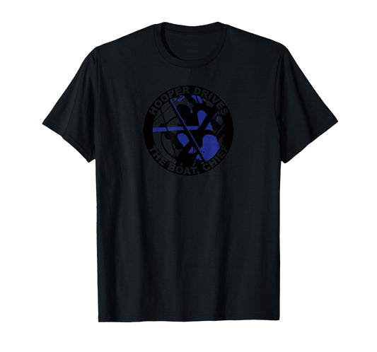 Hooper Drives The Boat Chief - Jaws T-Shirt