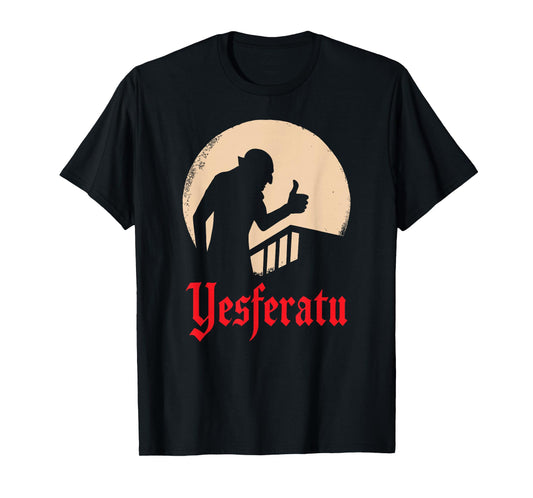 Yesferatu, Funny Vampire Horror Movie Parody T-Shirt