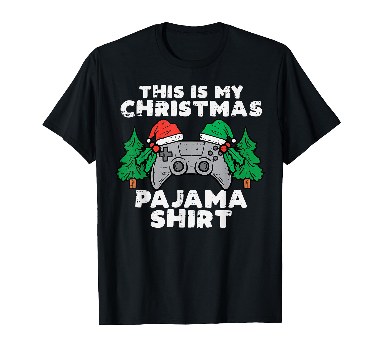 This Is My Christmas Pajama Shirt Video Games Boys Men Xmas T-Shirt
