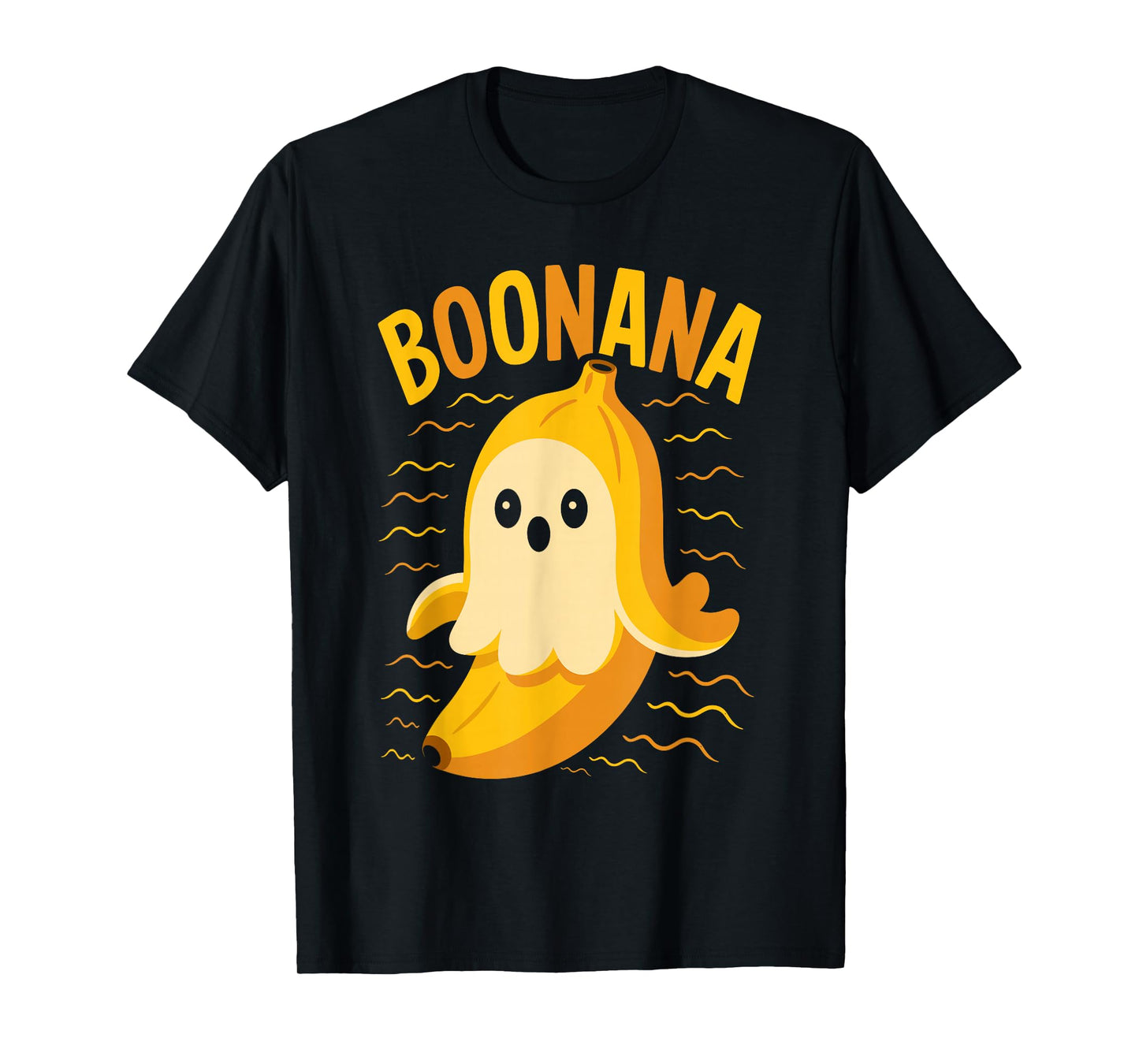 Boonana Cute Ghost Banana Ghost Food Halloween Costume T-Shirt