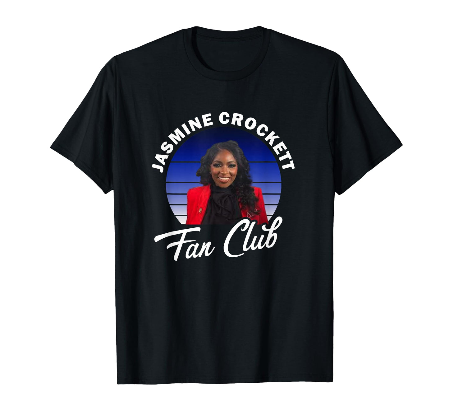 Jasmine Crockett Texas Democrat Fan Club T-Shirt