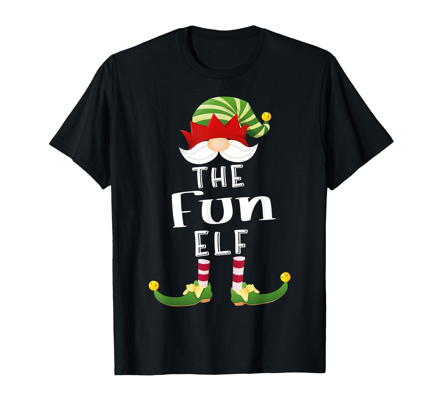 Fun Elf Group Christmas Funny Pajama Party T-Shirt