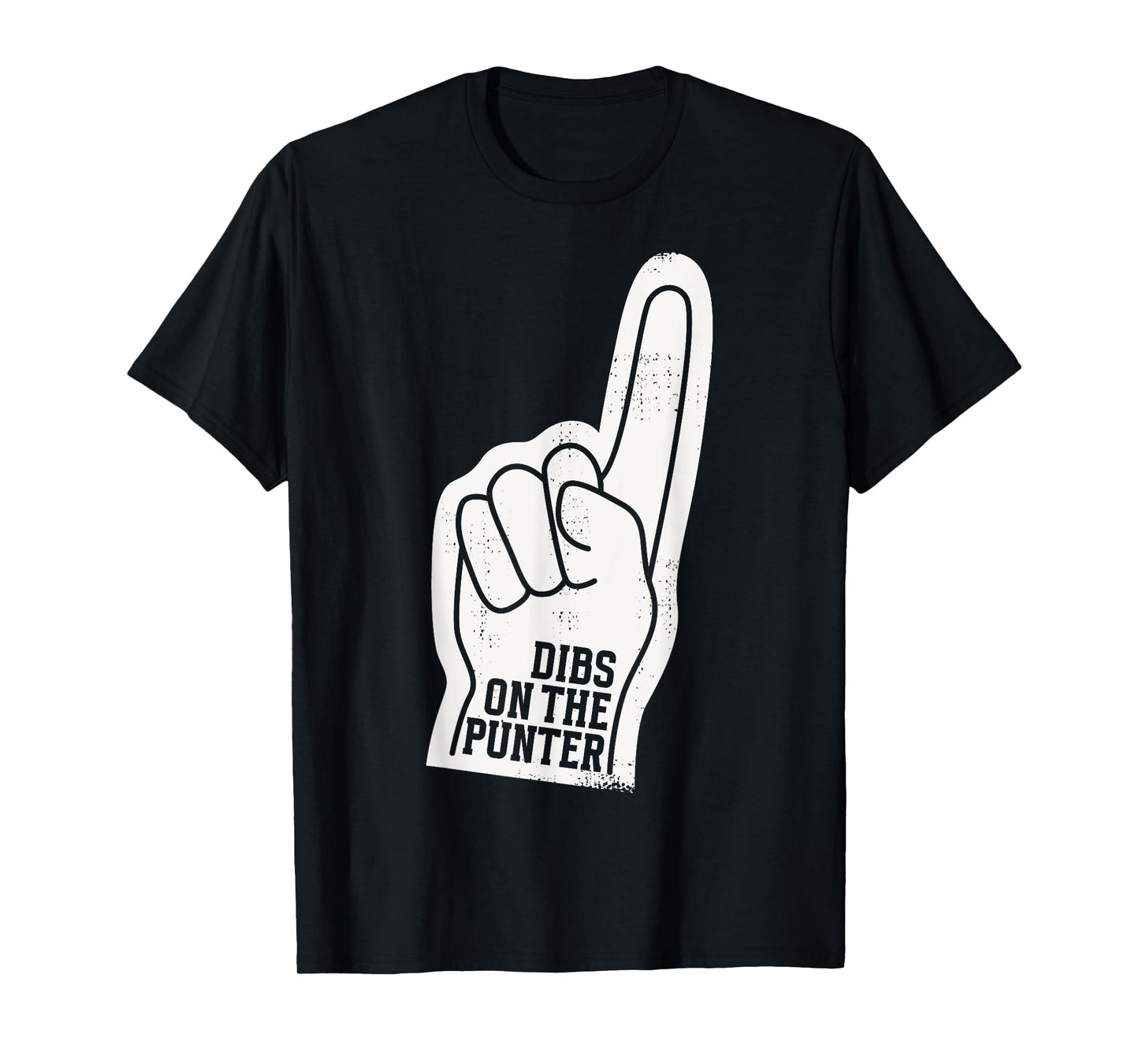 Dibs On The Punter Funny Football Wife Girlfriend Love T-Shirt