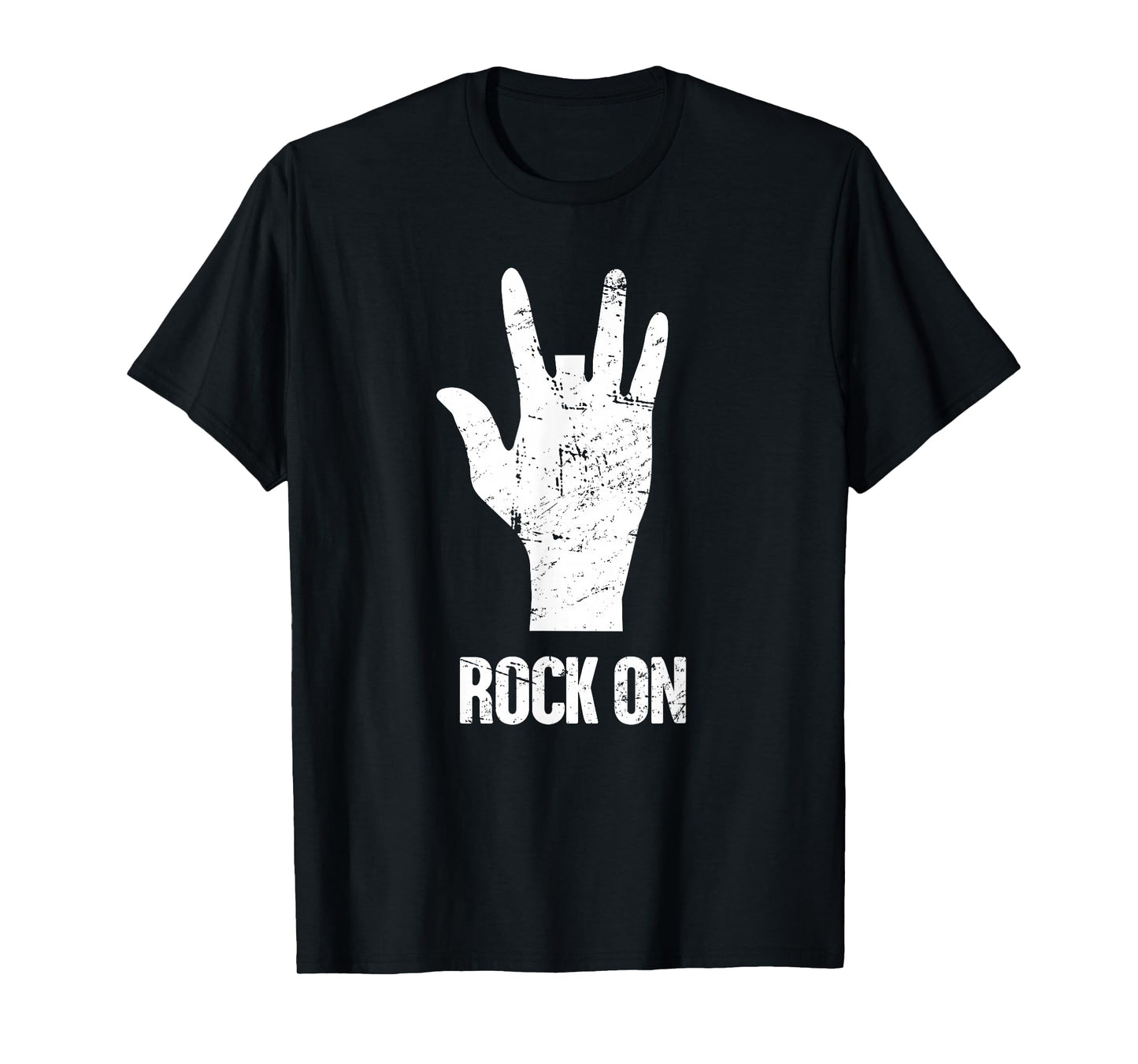 Rock - Distressed Funny Cut Off Missing Finger T-Shirt T-Shirt