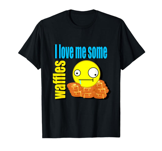 I Love Me Some Waffles Scene Kid Emo T-Shirt