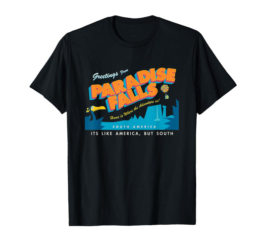 Disney and Pixar's Up Greetings from Paradise Falls T-Shirt