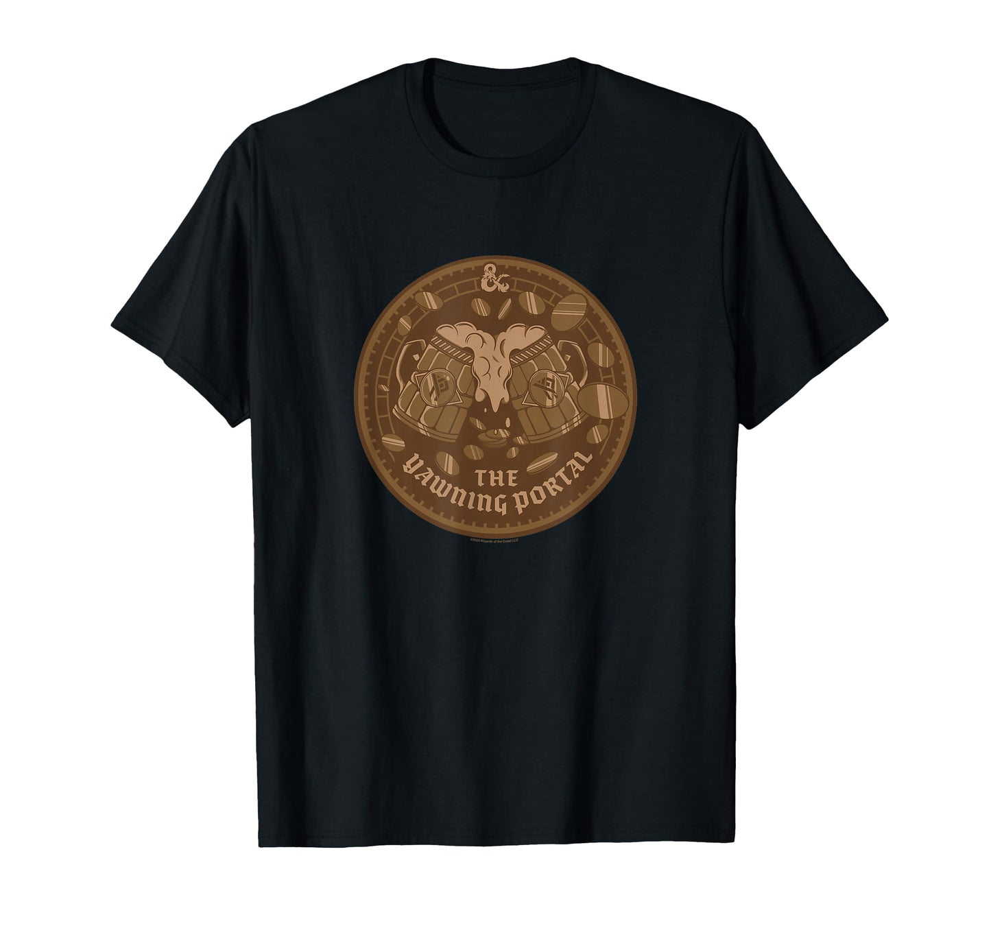Dungeons & Dragons The Yawning Portal Tavern Mugs Coin Logo T-Shirt