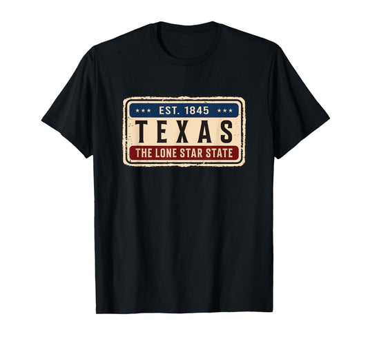 Texas - Retro/Vintage Design - Classic T-Shirt