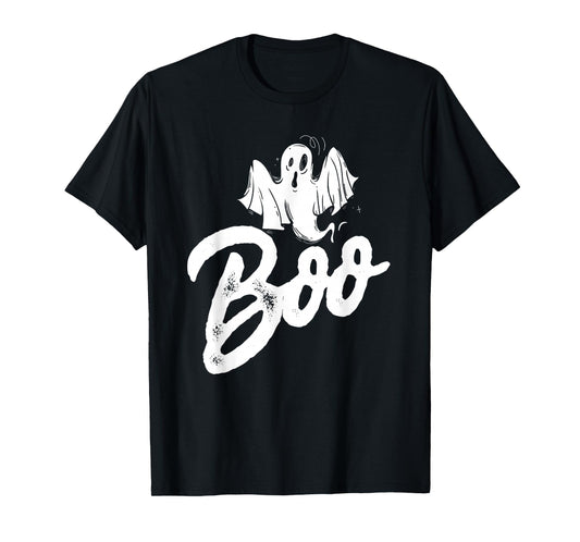 Boo Ghost Scary Cute Halloween T-Shirt