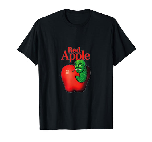 Red Apple Cigarettes Retro Vintage T-Shirt