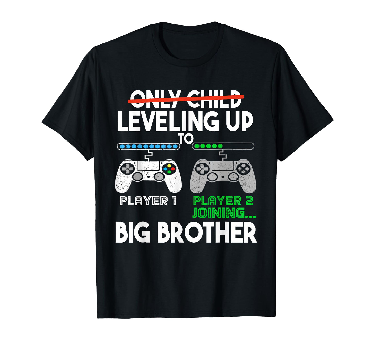 2024 Pregnancy Promoted Big Bro Leveling Up To Big Brother T-Shirt