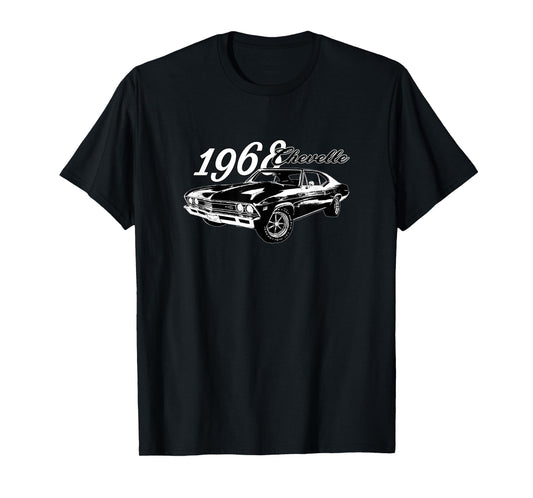 VINTAGE 1968 CHEVELLE, CLASSIC AMERICAN MUSCLE CAR, V8 T-Shirt