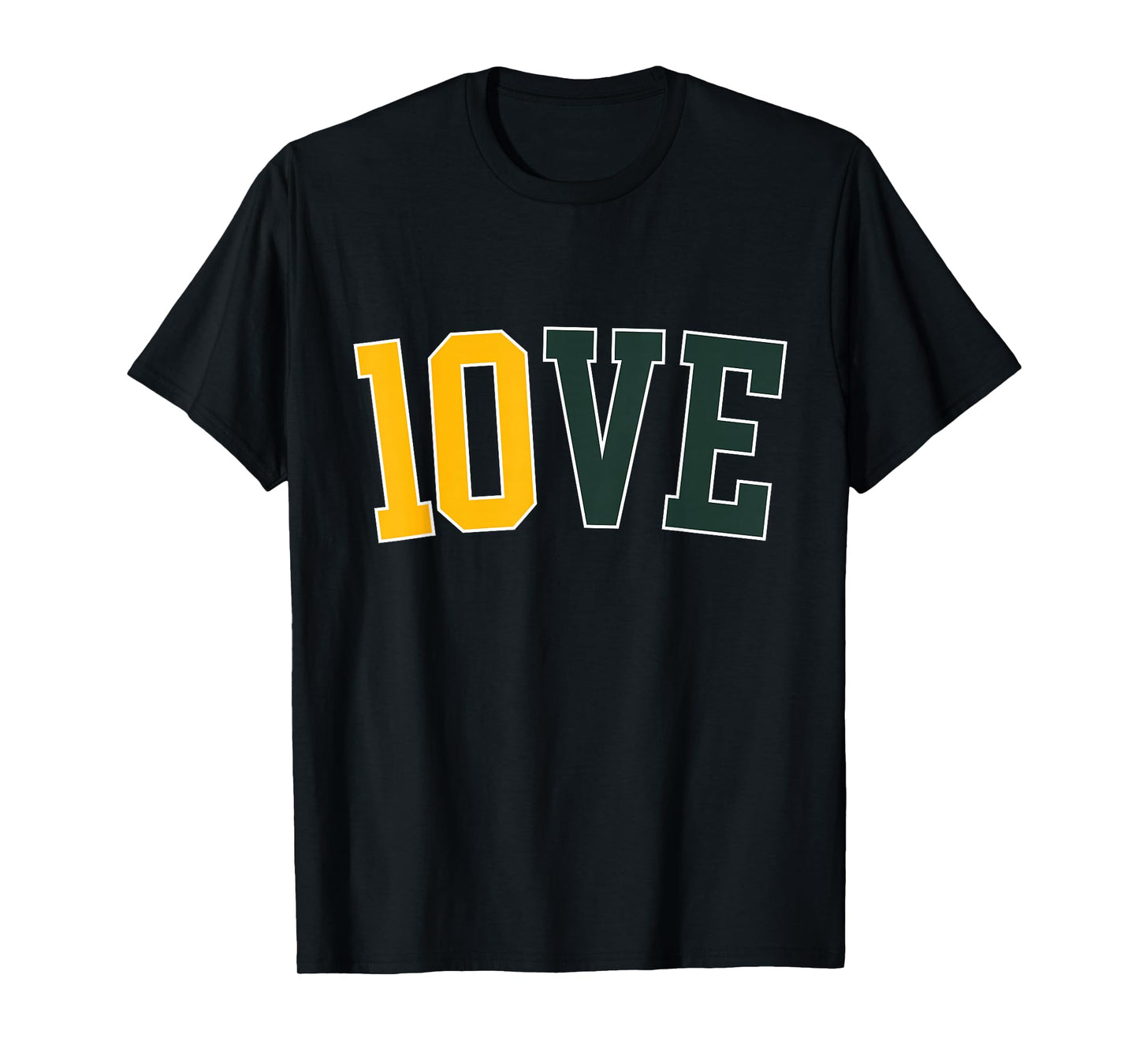 Feel The 10VE Jordan Quarterback Love American Football T-Shirt