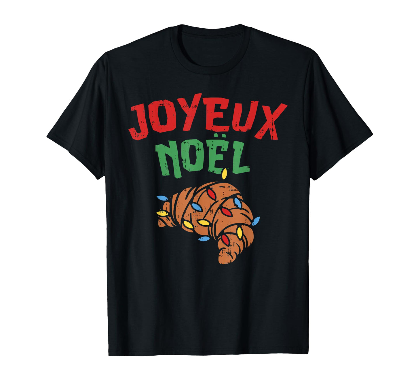 Joyeux Noel Croissant Shirt French France Christmas Gift T-Shirt