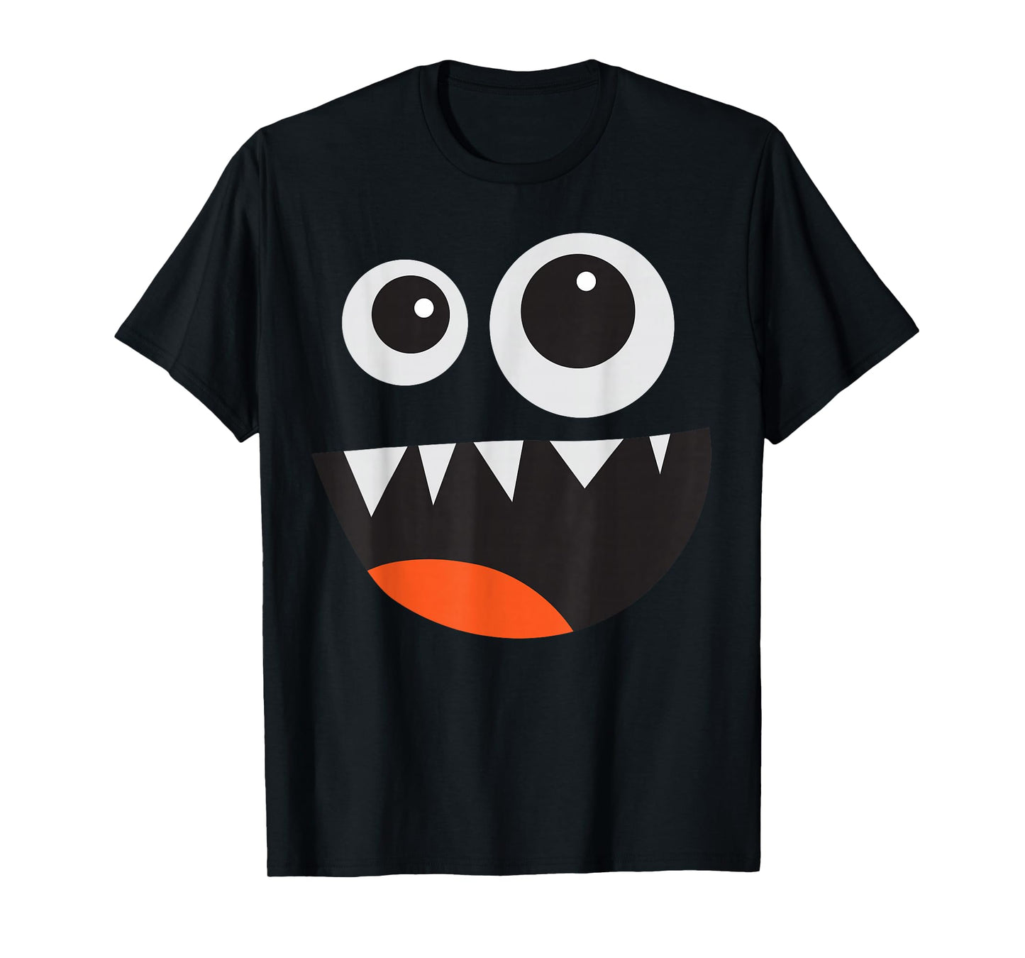Cute Monster Costume Easy Costume for Kids Monster Face T-Shirt
