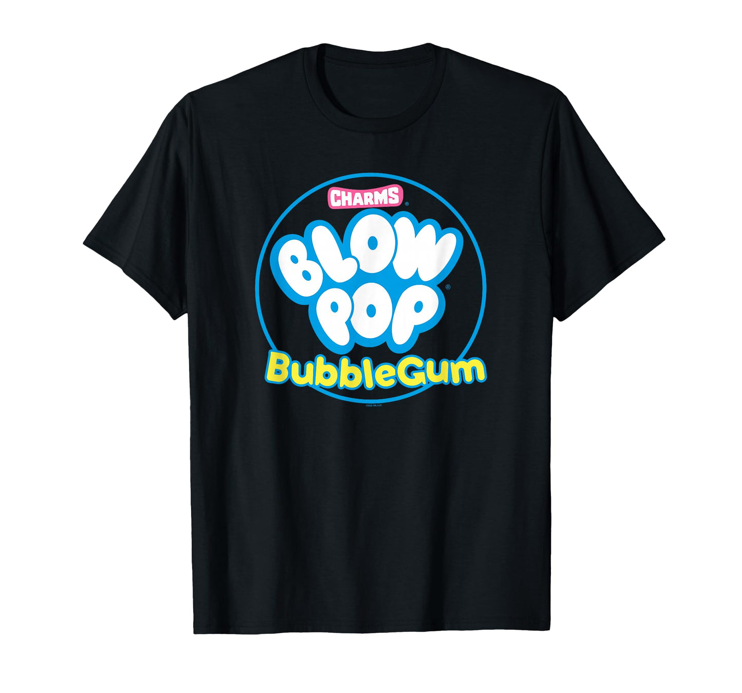 Charms Blow Pop Bubble Gum Circle Logo V-2 T-Shirt