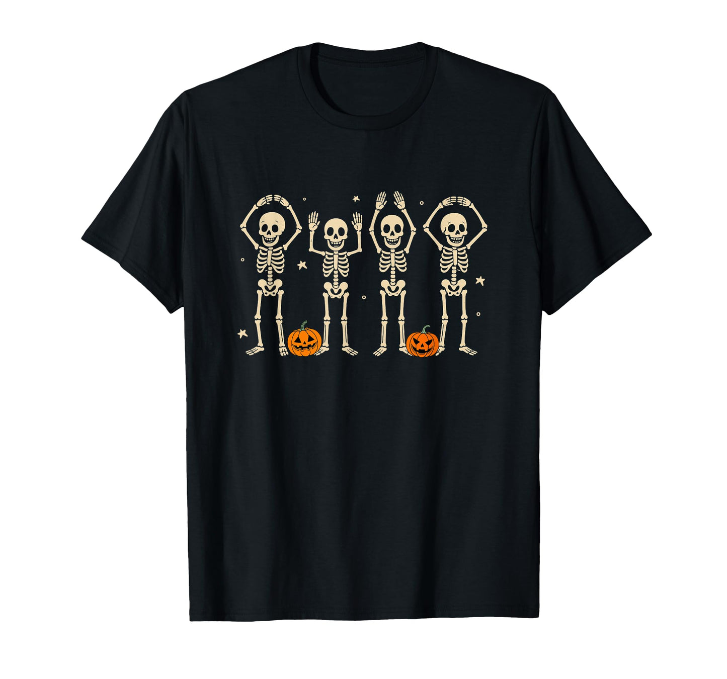 Funny O-H-I-O State Skeleton Ohio Halloween Vintage T-Shirt