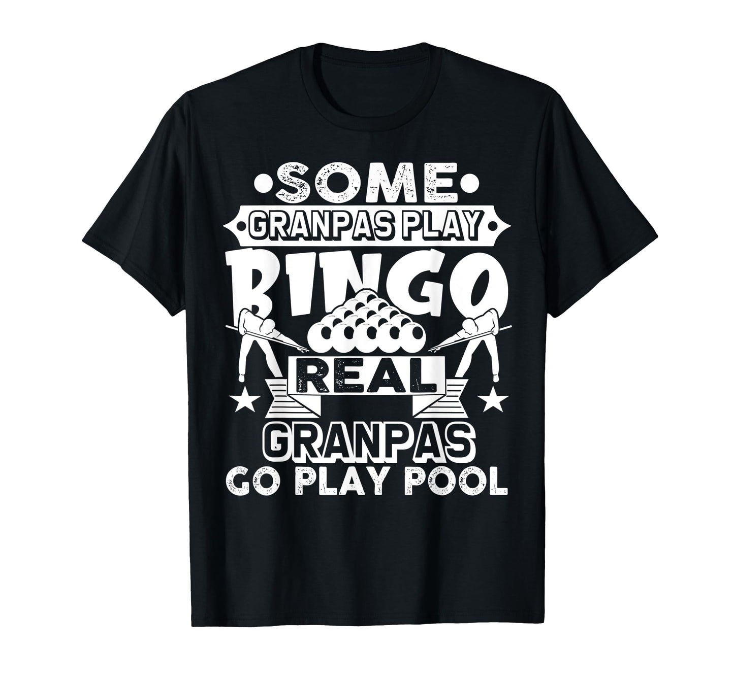 Grandpa Billiards Shirt Grandpa Billiards Gift Pool Player T-Shirt