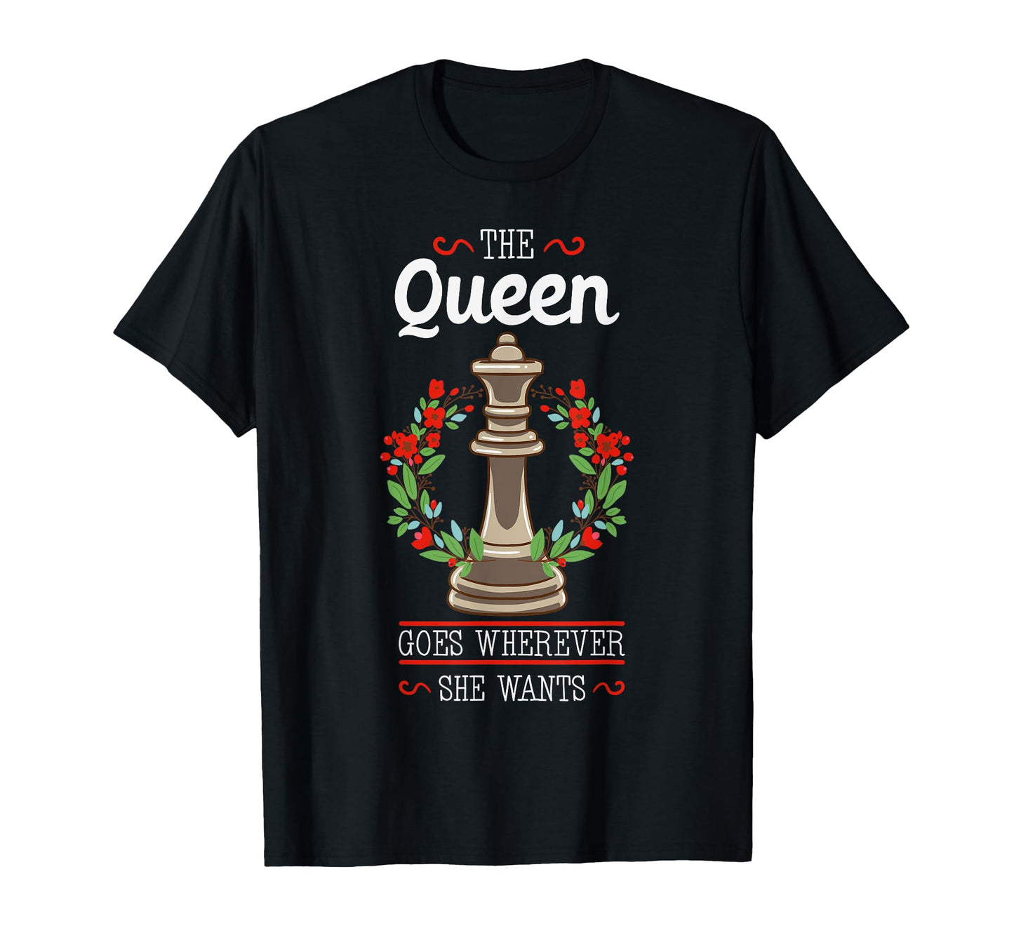 Chess Players Queen Boardgame Pieces Checkmate T-Shirt