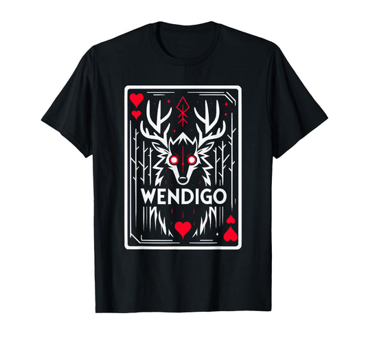 Wendigo Monster Legendary Creature Cryptozoology Cryptid T-Shirt