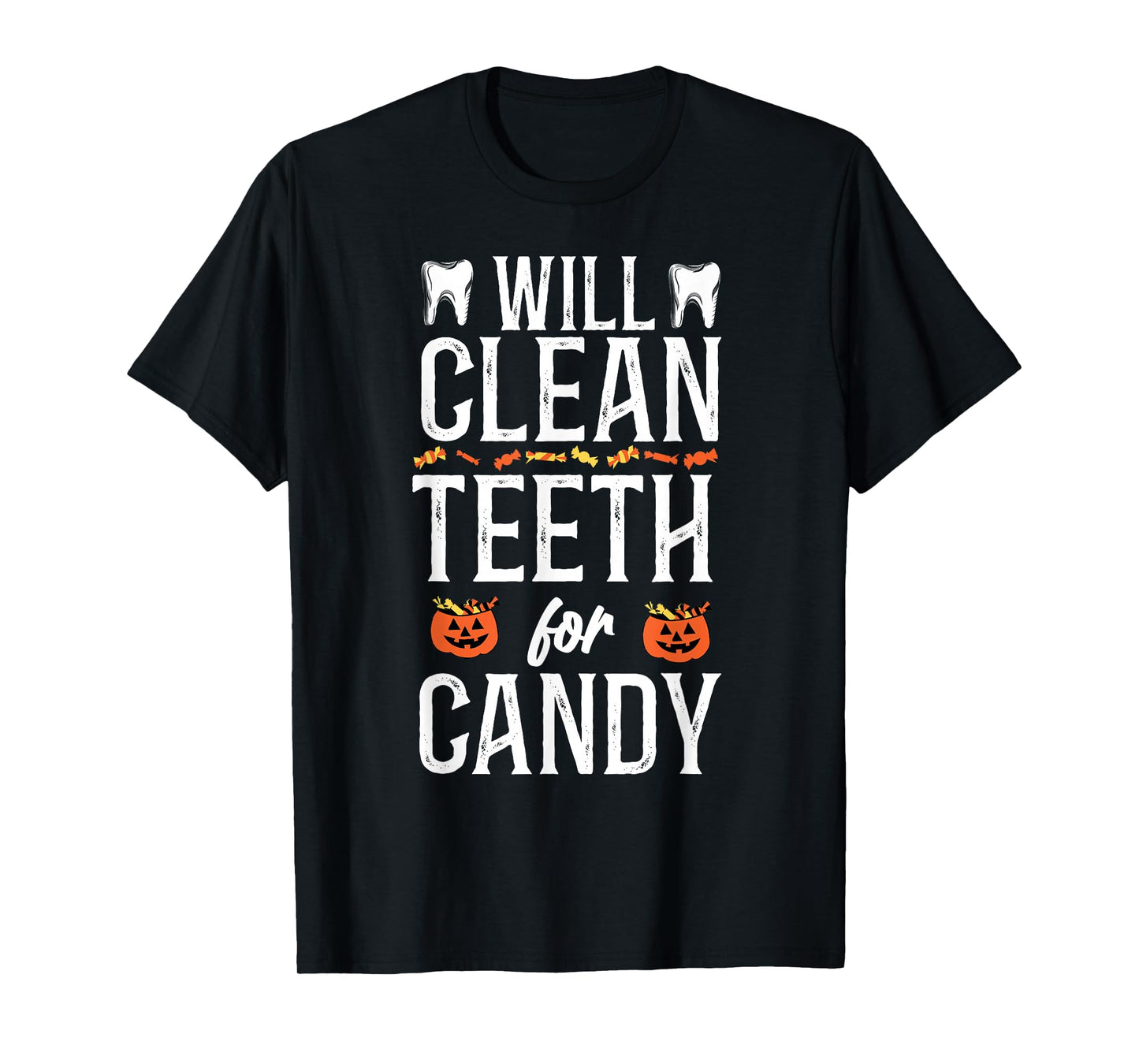 Dentist Dental Assistant Hygienist Halloween T-Shirt