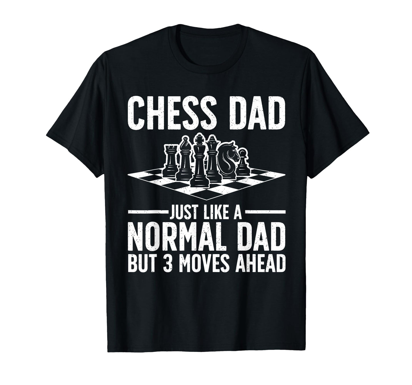 Cool Chess Player Art For Men Dad Knight Chess Lovers Pieces T-Shirt
