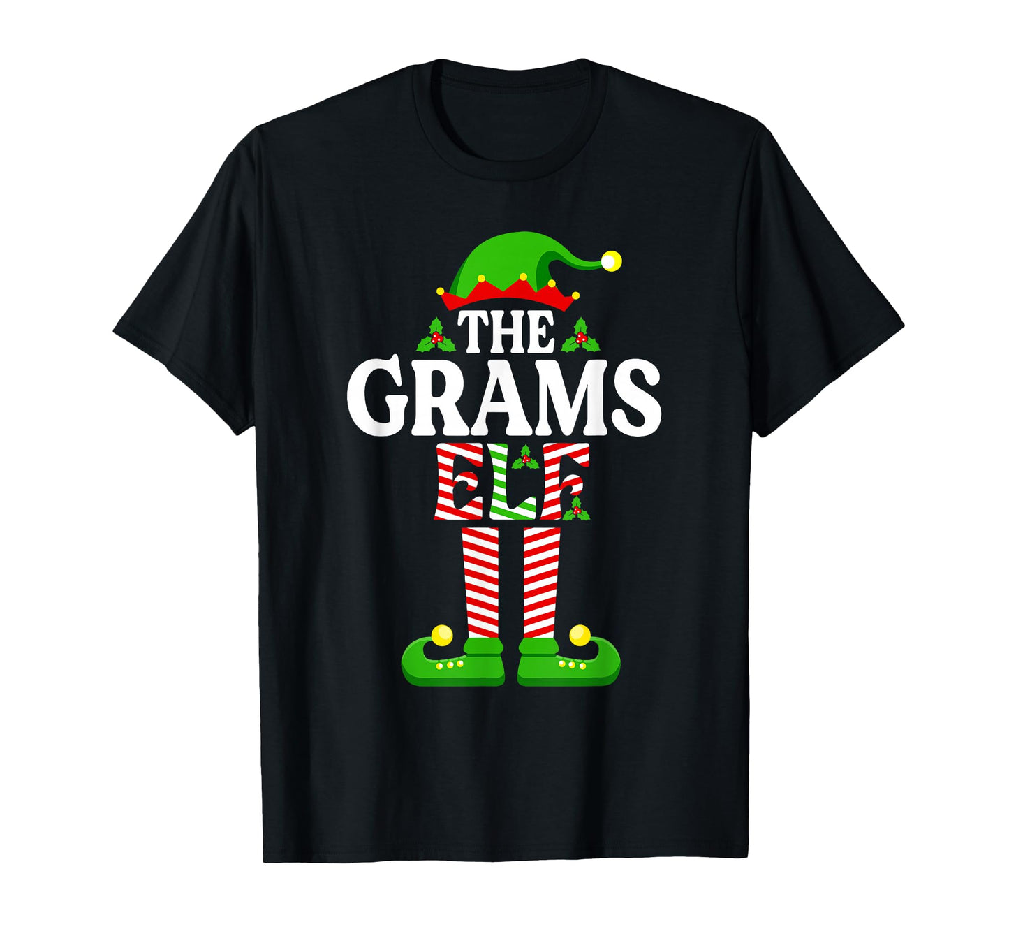 I'm The Grams Elf Shirt Funny Christmas Family Matching T-Shirt