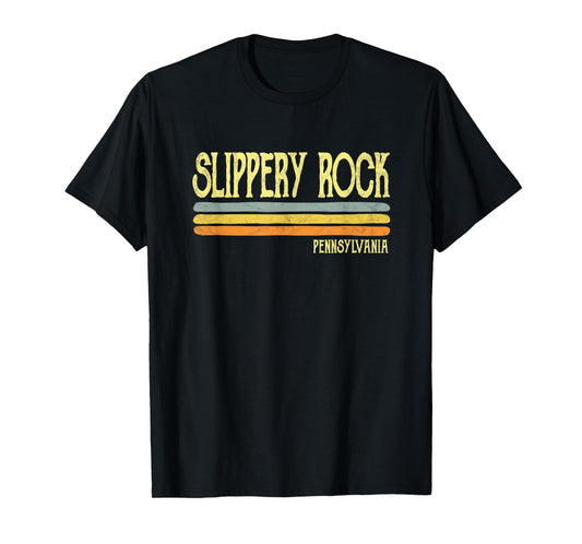 Vintage Slippery Rock Pennsylvania PA Souvenir Gift T-Shirt