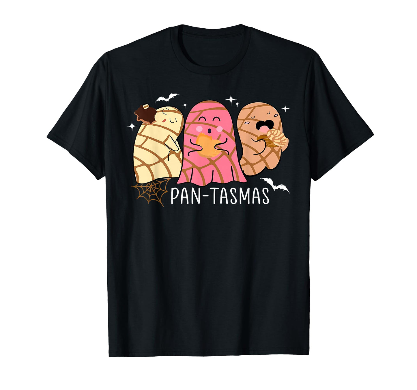 Pantasmas Ghost Funny Spooky Conchas Mexican Ghost Halloween T-Shirt