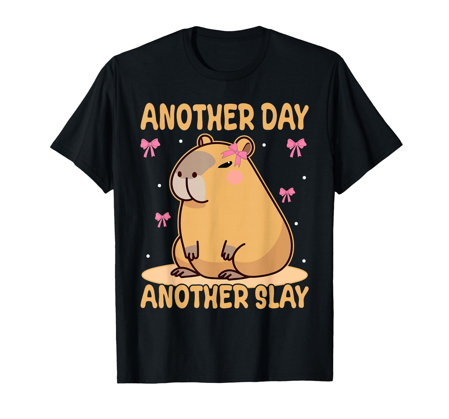 Another Day Another Slay Cute Capybara Lover Kawaii Anime T-Shirt