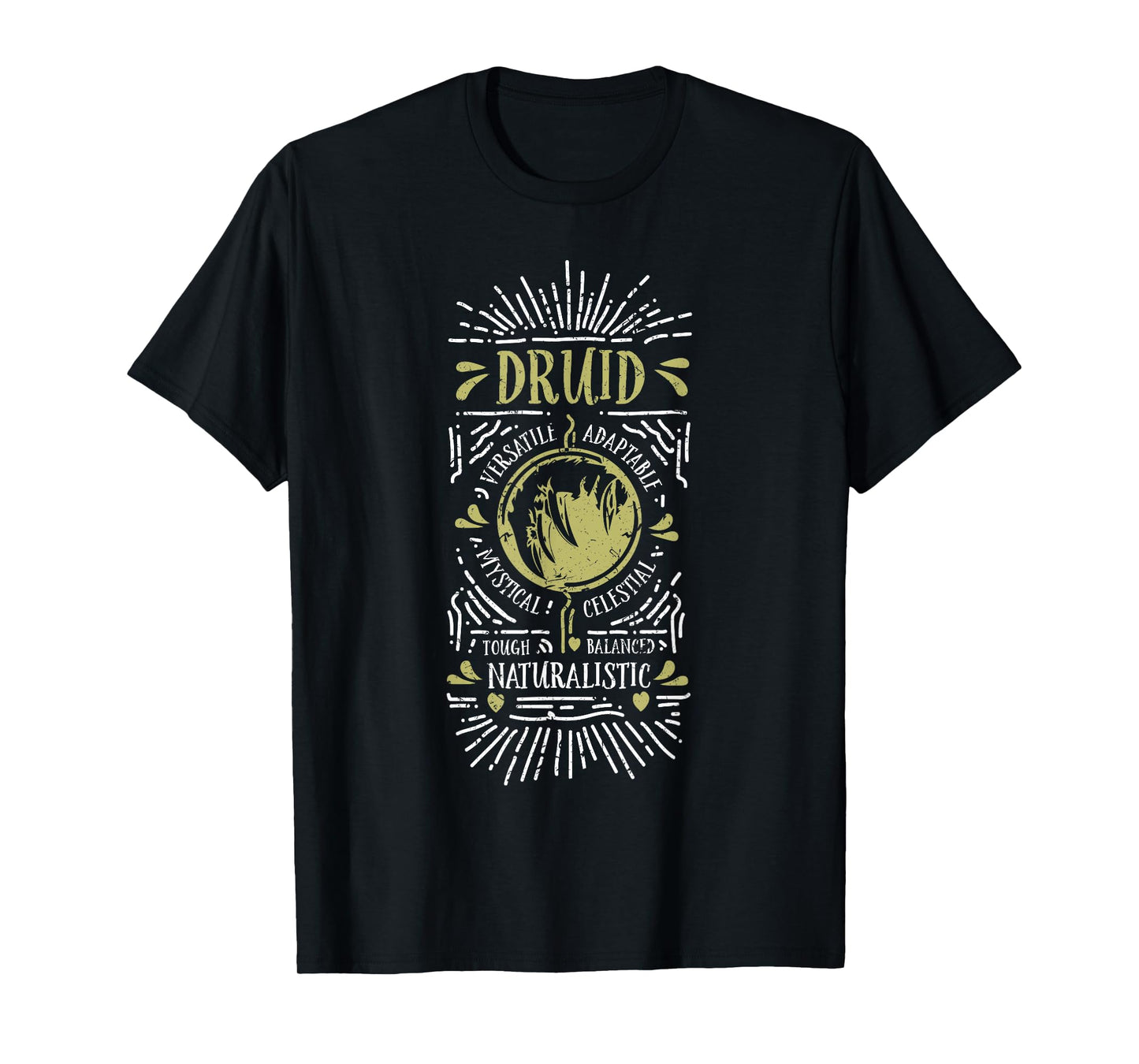 Wow Druid Role Playing Gamer T-Shirt