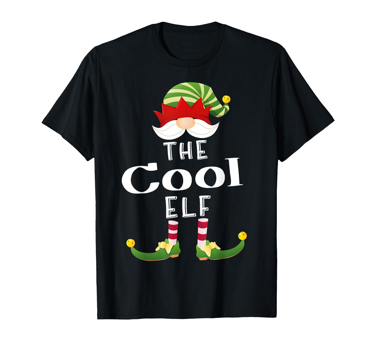 Cool Elf Group Christmas Funny Pajama Party T-Shirt
