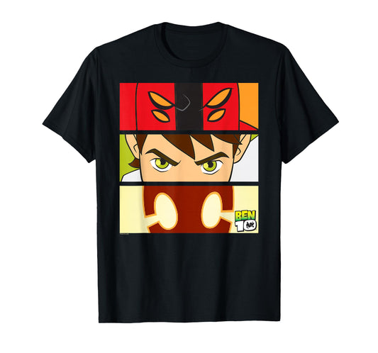 Ben 10 Alien Transformation Eyes Cartoon T-Shirt