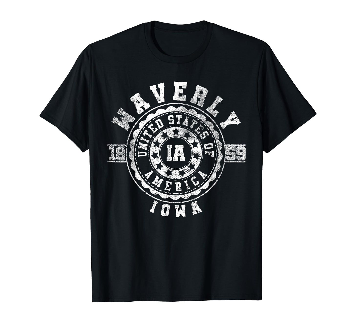 Waverly IA | Iowa | Vintage City Apparels T-Shirt