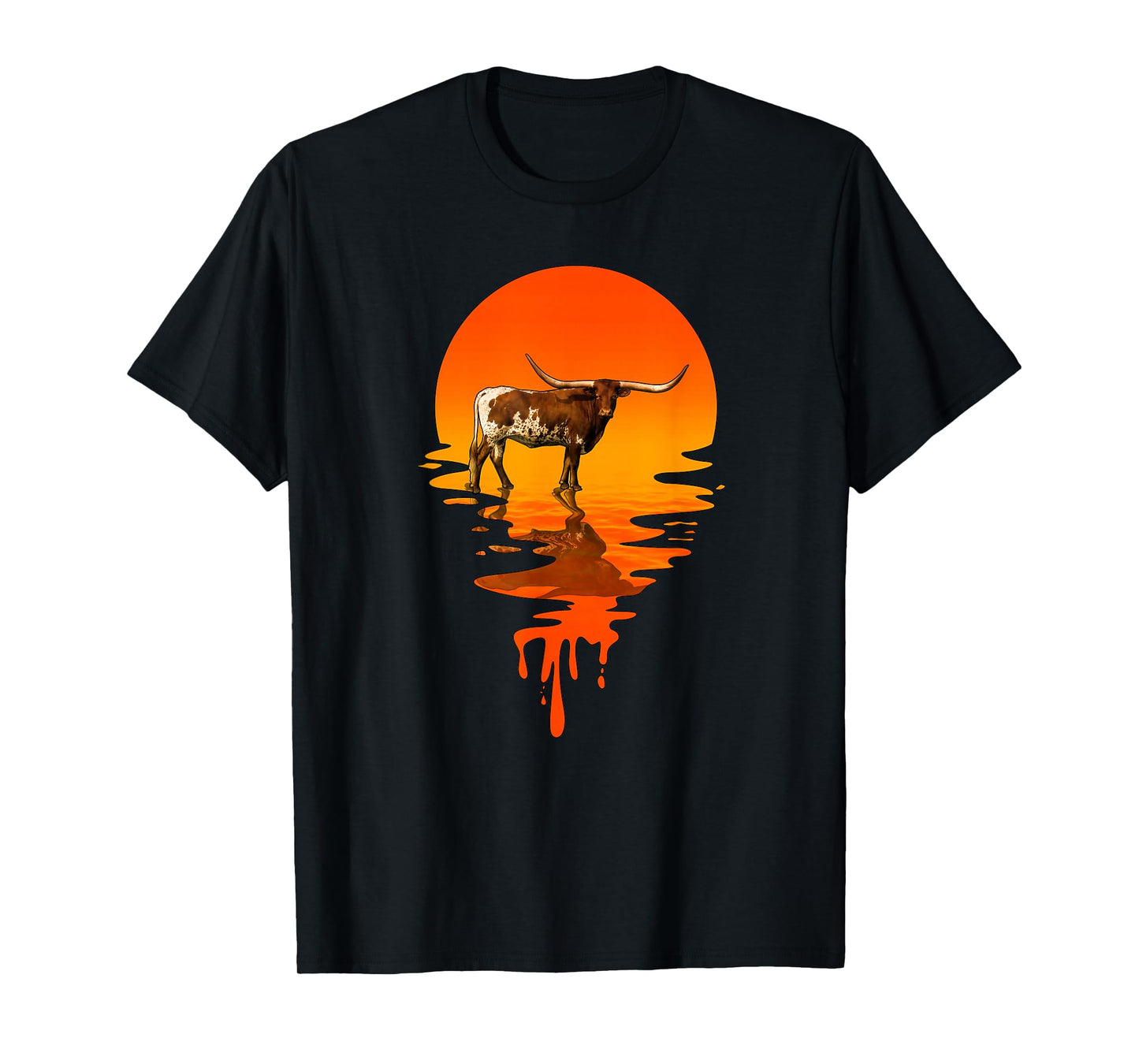 Vintage Retro Style Texas Longhorn T-Shirt